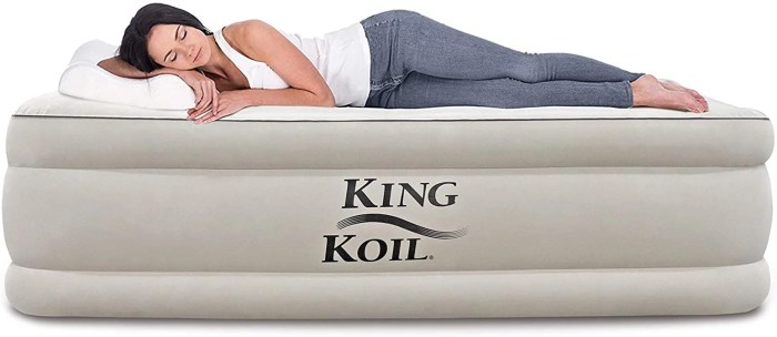 King koil air mattress
