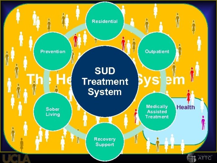 What is the meaning of SUD treatment?